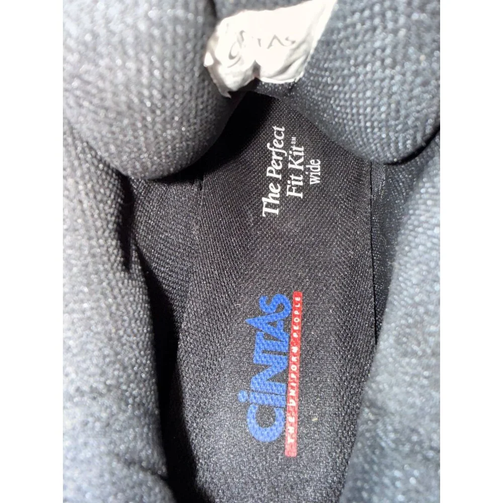 Cintas Mens Slip-Resistant Safety Toe Work Shoes Size‎ 10 Wide Steel Composite